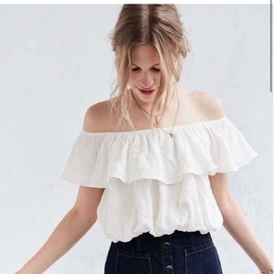 Urban outfitters kimchi blue ruffle top